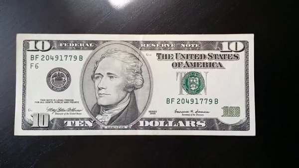 10 Dollars USA/10 Долларов США