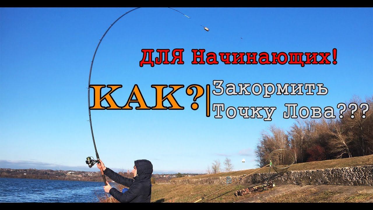 КАК ЗАКОРМИТЬ ТОЧКУ ЛОВЛИ? Видео для начинающих Фидеристов. смотреть онлайн