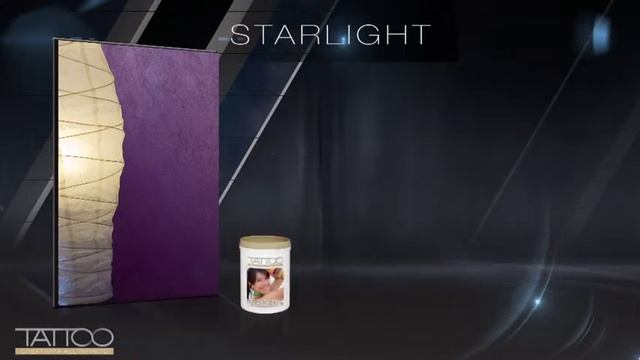 Декоративная краска STALIGHT - нанесение