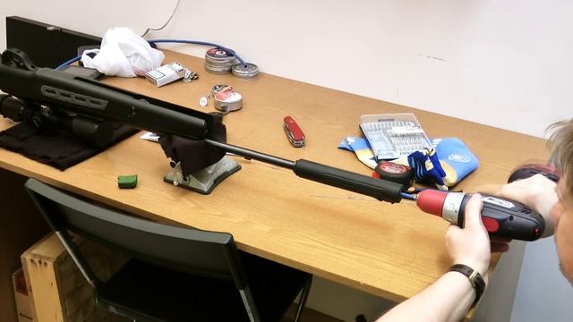 Фаска ствола. Обработка фаски Hatsan 125 Sniper. Повышаем кучность