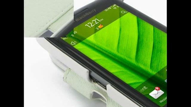 PDair Leather Case for BlackBerry Torch 9850/9860 - Book Type (White) смотреть онлайн
