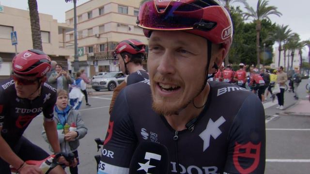 Matteo Trentin - Interview at the finish - Clasica de Almeria 2024 смотреть онлайн