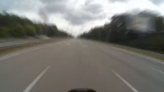 Поездка в Борисполь на Yamaha Diversion смотреть онлайн
