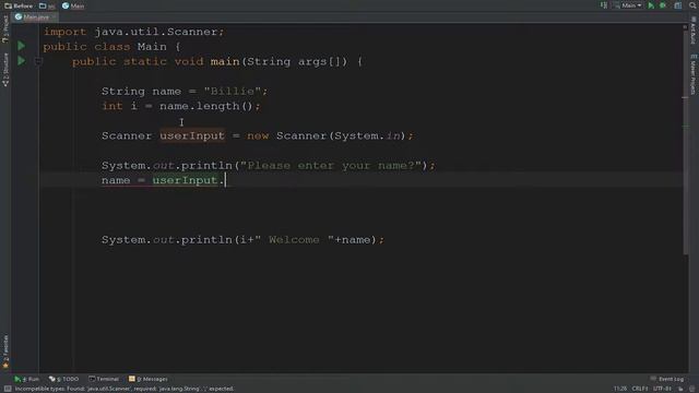 Java Programming For Beginners - User Input (Scanner) смотреть онлайн