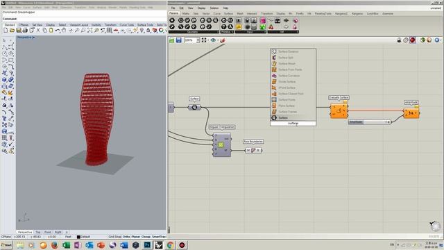 Twisted Tower and Triangle Blocks Rhino Grasshopper Tutorial смотреть онлайн