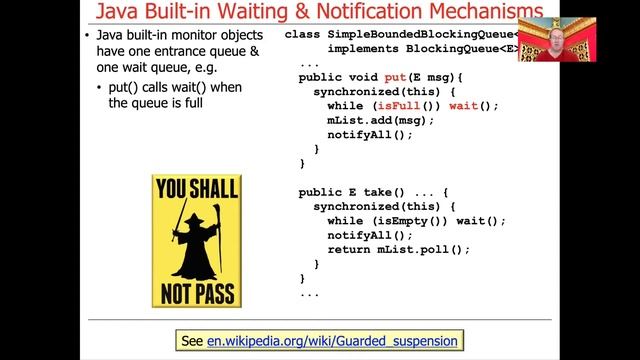 Coordination Methods for Java Monitor Objects смотреть онлайн
