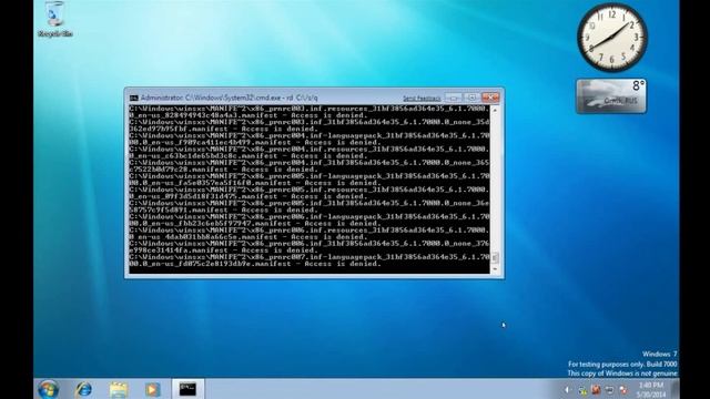 Destroying Windows 7 Ultimate build 7000 смотреть онлайн