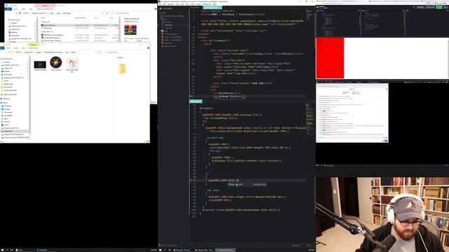 Navigation panel design and HTML CSS prototype | OmatumBucks ep. 6 смотреть онлайн
