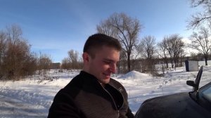 УЧУ ДЕВУШКУ ВОДИТЬ МАШИНУ ЗИМОЙ, ПО СНЕГУ !!!