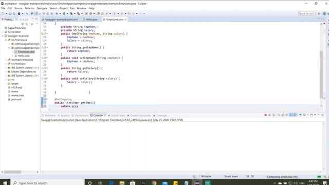 SWAGGER PRACTICAL IN SPRINGBOOT | PART1 | HINDI смотреть онлайн