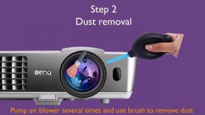 [BenQ FAQ] Projector_How to clean projector lens