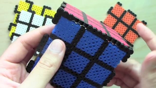 3D Perler Bead Rubik's Cube Box смотреть онлайн