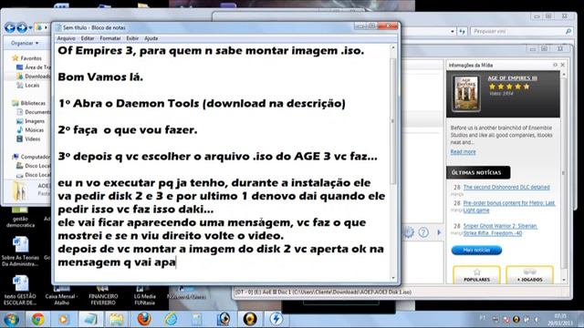Como instalar Age Of Empires no formato .ISO смотреть онлайн