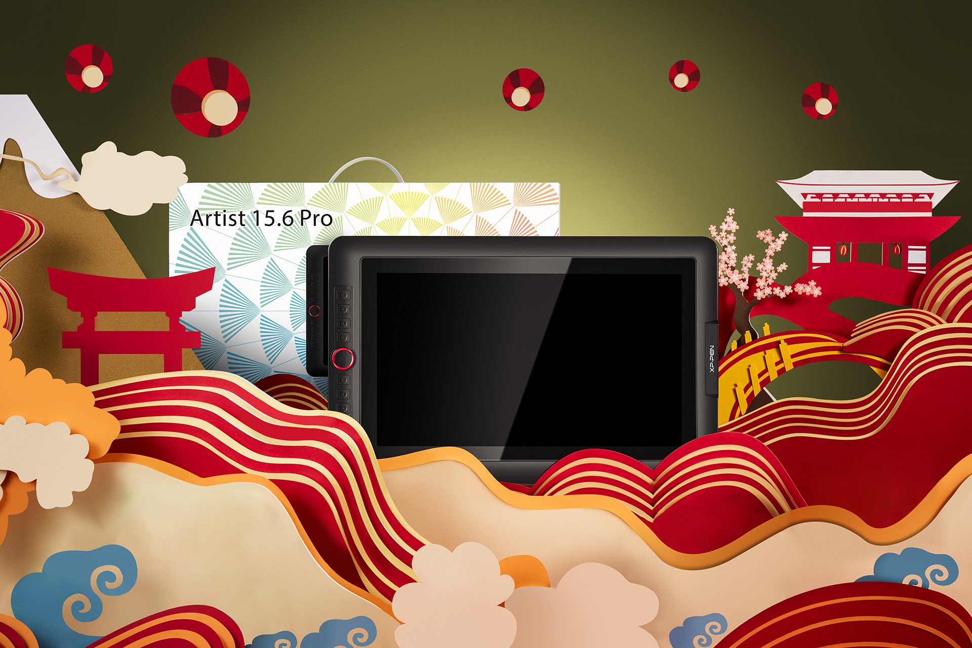 Интерактивный дисплей XPPen Artist 15.6 Pro смотреть онлайн