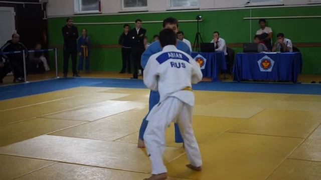 Абьян Саша - Победное Шидо в Армавире смотреть онлайн