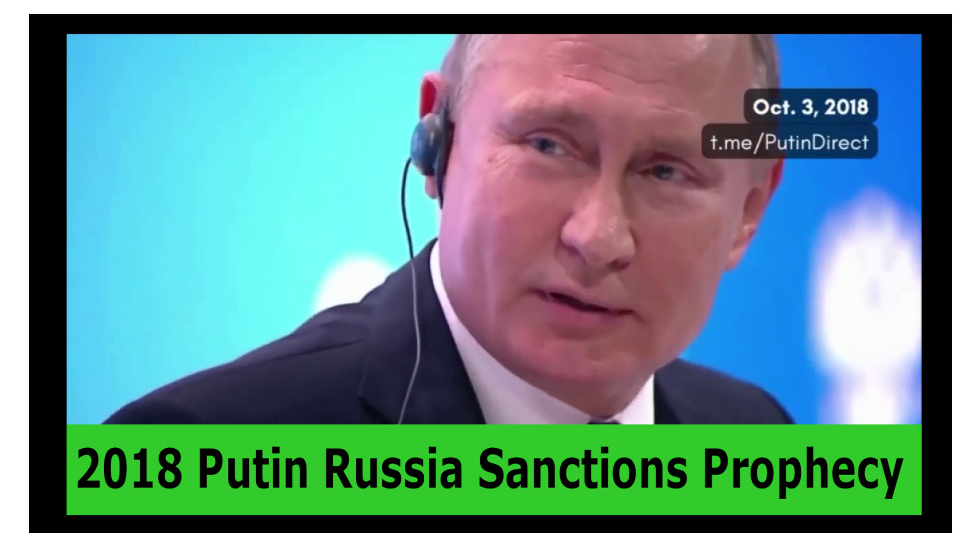 2018 Putin Russia Sanctions смотреть онлайн
