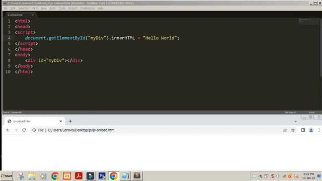 Very Useful JavaScript window.onload() Function Explained in Malayalam With A Suitable Example смотреть онлайн