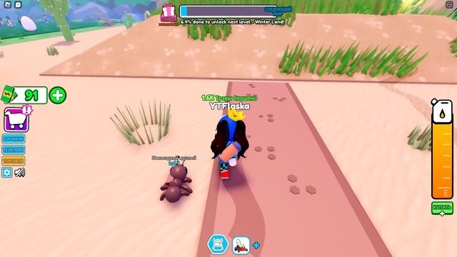 ? ФЛАСКА СТАЛА ГАЗОНОКОСИЛЬЩИКОМ в РОБЛОКС смотреть онлайн