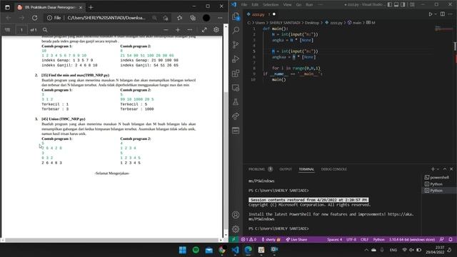 Penjelasan Union Python смотреть онлайн