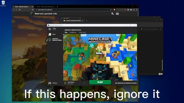 How to Downgrade your Minecraft version for Zephyr hack client using the Bedrock Launcher (Tutorial смотреть онлайн