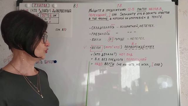 Русский язык. Разбор ЦТ 2017. В3. Глагол, вид, переходность, спряжение смотреть онлайн