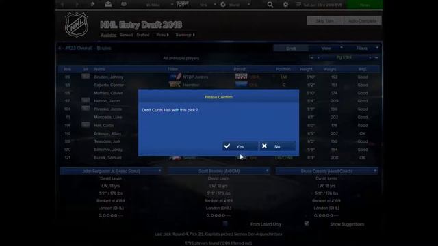 NHL Draft & Awards! | Let's Play Eastside Hockey Manager #13 смотреть онлайн