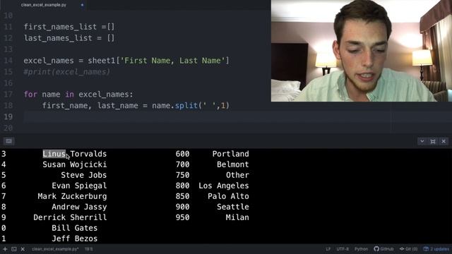 Clean Excel Data with Python and Pandas - 5 Minute Python Scripts - Full Code Along Walkthrough смотреть онлайн