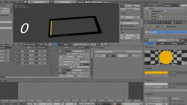 Blender[BGE] property action2 смотреть онлайн