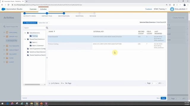 4.1 Automation Studio - Import Activity смотреть онлайн