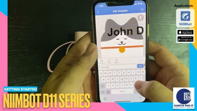 Getting Started With Niimbot D11 Series On IOS/iPhone/iPad