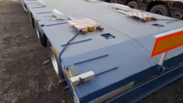 приставные трапы Спецприцеп 994273, 1810 мм. межосевое, СУУ-1300, с гусаком смотреть онлайн