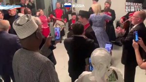 Мария Захарова танцует Казачью Лезгинку