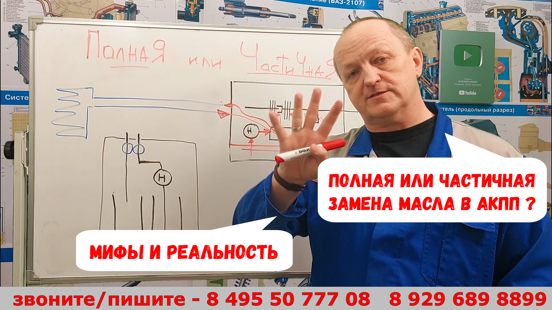 Полная или частичная замена масла в АКПП? Мифы и реальность. смотреть онлайн