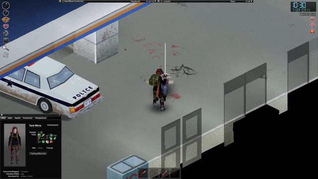 Character 5 - Day 3 - Successfully Cleared The New Gas Station I Found (Project Zomboid Apocalypse) смотреть онлайн