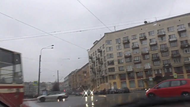 Проезд сложного перекрестка. смотреть онлайн