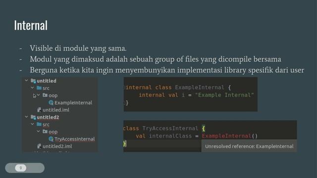 Kotlin Object Oriented Programming (OOP): 13. Visibility Modifier смотреть онлайн
