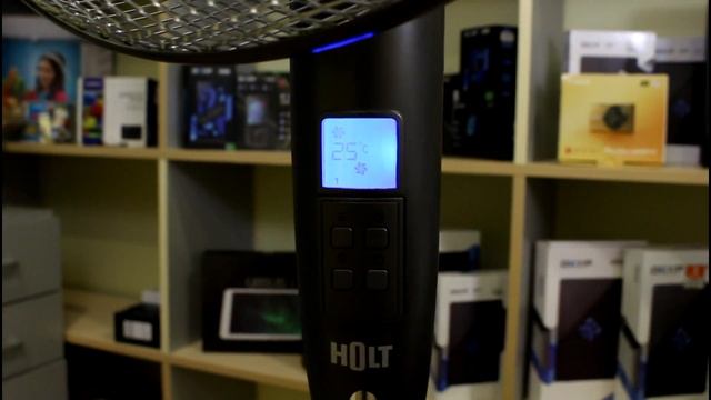 Тестируем крутой вентилятор напольный HOLT HT-FN-001 смотреть онлайн