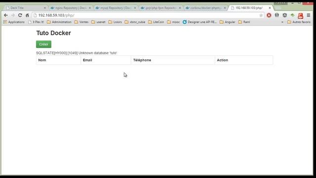 Docker - Liaison entre conteneurs смотреть онлайн