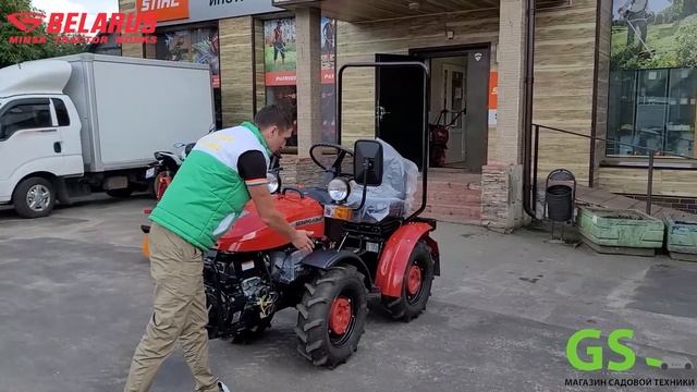 Нужен ли такой МИНИТРАКТОР??? МТЗ Беларус 112-01 с гидроусилителем руля и кучей других примочек... смотреть онлайн