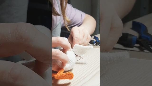 Любимая игрушка? #вязание#история#вящаниекрючком#вайб#настроение#игругка#арт#эстетика#гусь смотреть онлайн