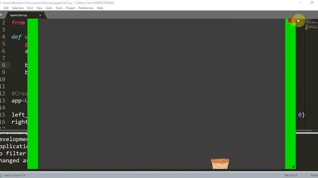 Learning Python Ursina Engine by Making an Apple Catcher Game смотреть онлайн