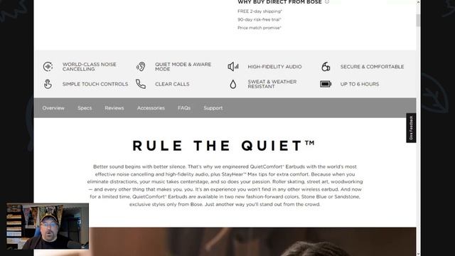 Bose QuietComfort Ear Buds review смотреть онлайн