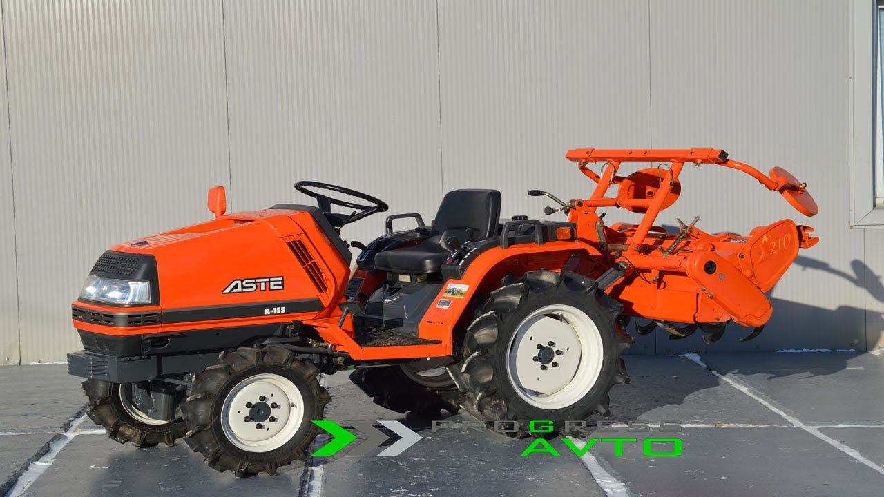 Kubota A155 минитрактор с ПСМ с документами японский трактор клиренс 29 см колея 81 см progress avto смотреть онлайн