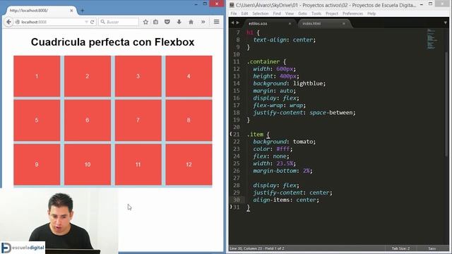 Trucos con Flexbox (4) - Cuadrícula perfecta смотреть онлайн