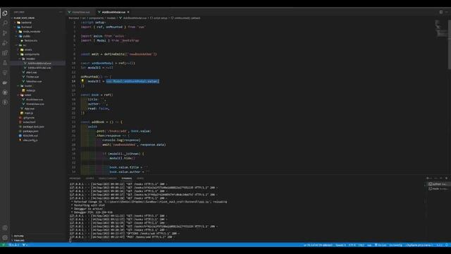 Пишем REST API: CRUD на Flask + Vue3 смотреть онлайн
