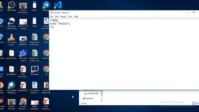 How to run first PHP program on windows? | XAMPP download and use смотреть онлайн