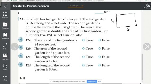 Third Grade - Go Math - Chapter 11 test review - part 3 смотреть онлайн