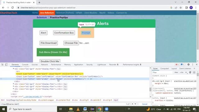 Alert popup in Selenium | How to Handle Popup in Selenium | How to Handle Alerts in Selenium смотреть онлайн