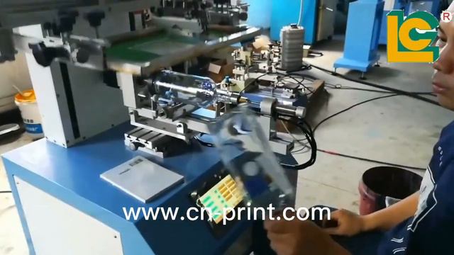Screen Printer With Color Sensor And Servo System For Auto Color Registration смотреть онлайн