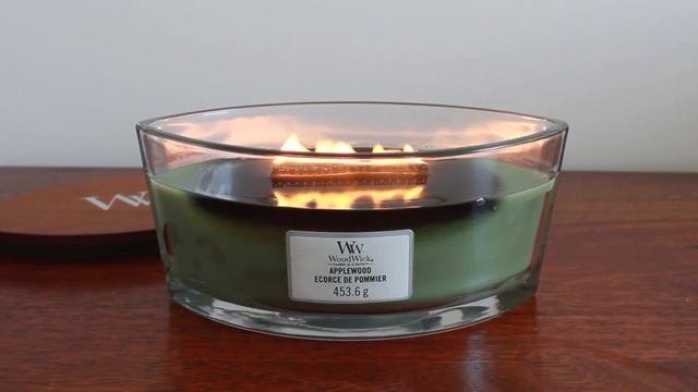 Woodwick Crackling Candle ASMR - 3DIO 1 Hour [No Talking] ?️ смотреть онлайн